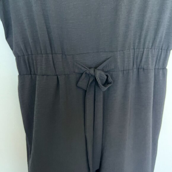 NWT Calvin Klein Black Sleeveless Wide Leg Crop Jumpsuit 14 - Picture 3 of 9